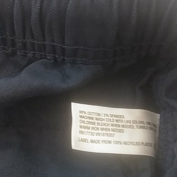 Goodfellow & Co Men's Canvas Jogger Pants Navy XS - Picture 6 of 7